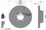 TEXTAR Disc Frana 92219005 Porsche 911
