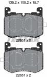 TEXTAR Set Placute Frana, Frana Disc 2265101 Jaguar F-Pace Land Rover Range Rover Velar