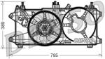 DENSO Ventilator, Radiator Der09084 Fiat Doblo (DER09084)