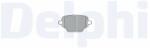 DELPHI Set Placute Frana, Frana Disc Lp3580 Citroën Berlingo Fiat Doblo Opel Combo (LP3580)