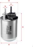 SOFIMA Filtru Combustibil S1104Nr Nissan Juke (S1104NR)