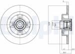 DELPHI Disc Frana Bg9030Rs Renault Scénic Ii (BG9030RS)