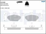 DELPHI Set Placute Frana, Frana Disc Lp1436 Audi A1/A1 Allstreet/A1 City Carver/A3