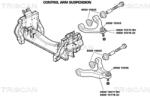 TRISCAN Brat, Suspensie Roata 850015575 Iveco Daily Iii/Daily Iv/Daily V