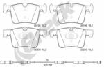 BRECK Set Placute Frana, Frana Disc 251990055100 Bmw 1/2/3/3 Gran Turismo/3 Touring/4 (251990055100)