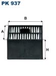 FILTRON Filtru Combustibil Pk937 Astra Hd 7-C/Hd 8/Hd 9 Erf Ecm/Ect Fendt Vario Man Foc (PK937)