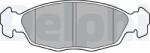 DELPHI Set Placute Frana, Frana Disc Lp702 Chevrolet Corsa/Corsa Pick-Up/Lanos/Metro