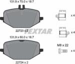 TEXTAR Set Placute Frana, Frana Disc 2272303 Mercedes-Benz Gle/Gls