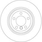 TRW Disc Frana Df4391 Bmw 7