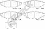 BRECK Set Placute Frana, Frana Disc 242710070210 Subaru Brz/Forester/Impreza/Legacy Iv