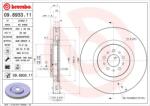 BREMBO Disc Frana 09.8933. 11 Alfa Romeo 147/156/Gt/Gtv/Spider