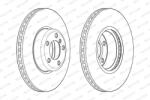 FERODO Disc Frana Ddf2403C-1 Bmw 1/2/3/3 Gran Turismo/3 Touring/4/4 Gran