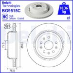 DELPHI Disc Frana Bg9515C Jeep Gladiator Pick-Up/Wrangler Iv