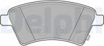 DELPHI Set Placute Frana, Frana Disc Lp1966 Fiat Sedici Mitsubishi L 300 Iii Suzuki Sx4