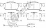 BRECK Set Placute Frana, Frana Disc 252220070100 Peugeot 508/508 I/508 Sw I (252220070100)