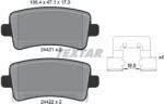 TEXTAR Set Placute Frana, Frana Disc 2442101 Buick La Crosse/Regal Cadillac Xts Saab 9-5 (2442101)