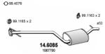 ASSO Toba Esapamet Intermediara 14.6085 Ford Focus I (14.6085)