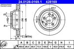 ATE Disc Frana 24.0128-0169.1 Audi Q7 Porsche Cayenne Vw Touareg (24.0128-0169.1)