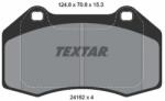 TEXTAR Set Placute Frana, Frana Disc 2416201 Alpine A110 Ii Renault Clio Iii/Megane Ii