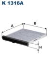 FILTRON Filtru, Aer Habitaclu K1316A Mazda 3/6/Cx-5