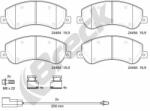 BRECK Set Placute Frana, Frana Disc 244840070310 Ford Transit/Transit Tourneo Vw Amarok (244840070310)