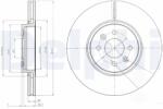 DELPHI Disc Frana Bg3929 Renault Megane Ii/Scénic Ii (BG3929)