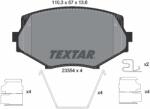 TEXTAR Set Placute Frana, Frana Disc 2335404 Eunos Roadster I/Roadster Ii Mazda Mx-5 I (2335404)