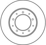 TRW Disc Frana Df1802 Land Rover Defender/Defender Pick Up/Discovery I/Range Rover I (DF1802)