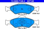 ATE Set Placute Frana, Frana Disc 13.0460-7148.2 Ford Courier Pick-Up/Fiesta/Ka