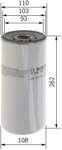 Bosch Filtru Combustibil F026402141 Renault Trucks Kerax/Magnum/Premium 2 Volvo 7700