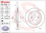 BREMBO Disc Frana 09. E536.11 Kia Optima/Optima Sportswagon (09.E536.11)