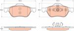 TRW Set Placute Frana, Frana Disc Gdb2053 Renault Laguna/Megane Ii