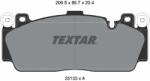 TEXTAR Set Placute Frana, Frana Disc 2513301 Bmw 2/5/6/6 Gran