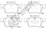 BRECK Set Placute Frana, Frana Disc 228130070100 Citroën Berlingo/C4 Picasso Ii