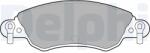 DELPHI Set Placute Frana, Frana Disc Lp1656 Citroën C5 I/C5 Ii