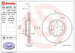 BREMBO Disc Frana 09. B272.10 Besturn (Faw) X80 Mazda 6 Mazda (Faw) 6/6 Rui Yi (09.B272.10)