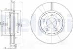 DELPHI Disc Frana Bg3716 Chrysler Ram Van/Voyager / Voyager Iii/Voyager / Voyager Iv