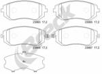 BRECK Set Placute Frana, Frana Disc 238650070100 Subaru Brz/Forester/Impreza/Legacy Iv