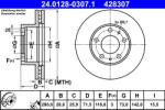 ATE Disc Frana 24.0128-0307.1 Citroën Jumper Ii Fiat Ducato Opel Movano C (24.0128-0307.1)