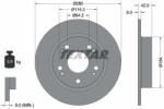TEXTAR Disc Frana 92164303 Acura Ilx Great Wall C50 Honda Civic/Civic Ix/Civic Vii (92164303)