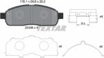 TEXTAR Set Placute Frana, Frana Disc 2240601 Ford Australia F-150 Pick-Up Ford Usa F-150 (2240601)