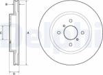 DELPHI Disc Frana Bg4750C Suzuki Swift Iv (BG4750C)