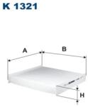 FILTRON Filtru, Aer Habitaclu K1321 Alpine A110 Ii Dacia Duster/Jogger/Logan Ii/Sandero