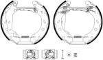 TEXTAR Set Saboti Frana 84057402 Smart Cabrio/City-Coupe/Fortwo (84057402)