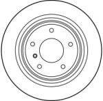 TRW Disc Frana Df2783 Alpina B10 Bmw 5