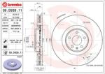 BREMBO Disc Frana 09. D939.11 Porsche Macan