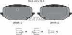 TEXTAR Set Placute Frana, Frana Disc 2658801 Citroën Berlingo/C5 Aircross/C5 X Ds Ds 7