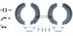 TEXTAR Set Saboti Frana, Frana De Mana 91057900 Mercedes-Benz Sprinter 4-T (91057900)