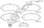 BRECK Set Placute Frana, Frana Disc 245950070100 Citroën Jumpy Ii Fiat Scudo (245950070100)