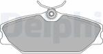 DELPHI Set Placute Frana, Frana Disc Lp1744 Renault Clio Ii/Laguna I/Megane/Megane I